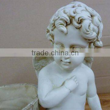 Wholesale Garden Ornaments Polyresin Child Angel Statues photo-4