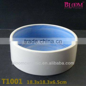 Hand painting ceramic dog bowls wholesale