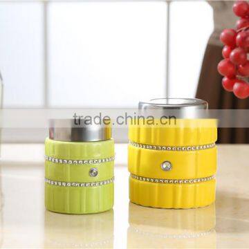 Colorful Kitchen Ceramic Canister Set photo-5