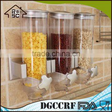 NBRSC Wall Mount Dry Food Dispenser Candy Cereal Dispenser Storage Container photo-2