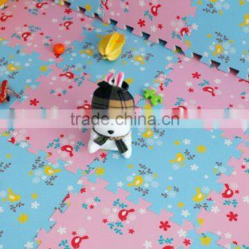 Bottom Price Leaf Texture Eva Baby Play Mat Floor Mat photo-6