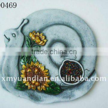 Snail Design Handmade Stepping Stone