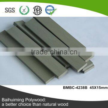 Anti-worm Polywood Garden Fence for Wood Plastic Composite Fence Panels