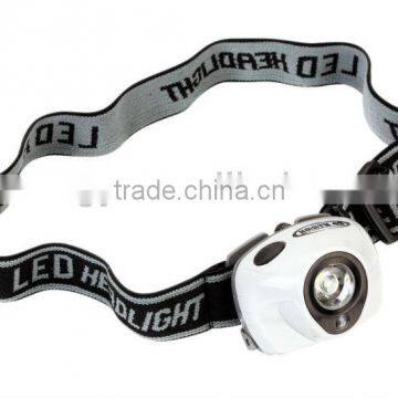 High Power 1 red led +1w zoom head lamp