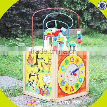 2017 Wholesale Baby Wooden Maze Toy Bead Popular Kids Wooden Maze Toy Bead Fashion Children Wooden Maze Toy Bead W11B127 photo-2