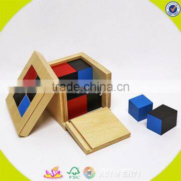 2017 New Design Educational Blocks Wooden Montessori Baby Toys W12F015 photo-2