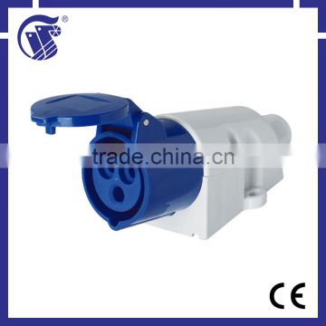 waterproof hot sale 3p plug and 16a industrial plug and socket