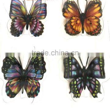 Double Layer Sticker, Butterfly Double Layer Sticker, 3D Butterfly Sticker photo-3