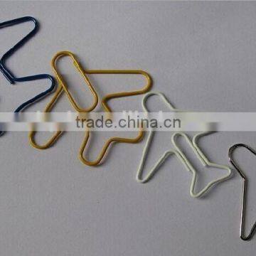 Color plane shape Paper clip