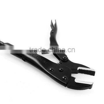 High Quality Black 10"electrophoresis Locking Pliers With Straight Jaw Design photo-4