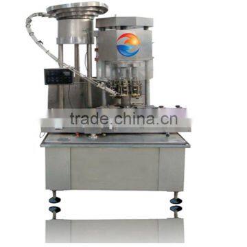 Full-automatic Rotary Aluminium Cap Capping Machine / Capper