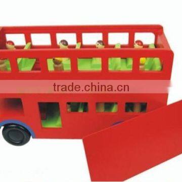 Wooden Bus;London Bus;toy Bus photo-3