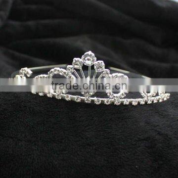 2015 Multifunction Hair Piece Crown Beauty Queen Pageant Crowns H172-037 photo-2