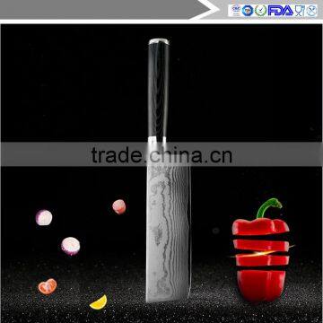 High Quality Tiny Wave Pattern 6.5 Inch Damascus Kitchen Knife photo-2