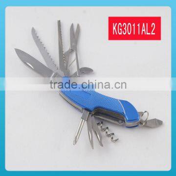 2014 New high quality stainless steel pocket multi knife tools KG3011AL2