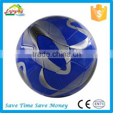 Factory Wholesale Price Pvc Laser Shiny Butyl Baldder Football Soccer Ball for Adults photo-5