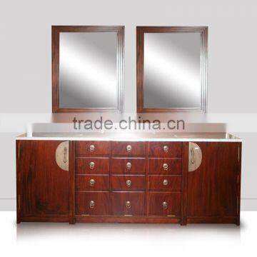 Buffet Vanity Spa Oriental Walnut Teak Wood Furniture photo-2