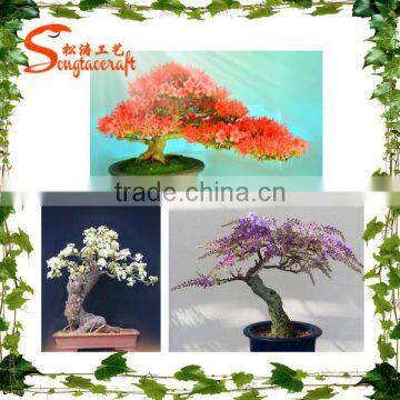 High quality life size artifical bonsai flower plant home decoration artifical bonsai plants