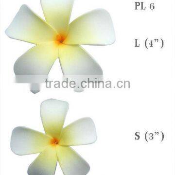 Hawaiian Foam Flower Frangipani Plumeria (loose piece)