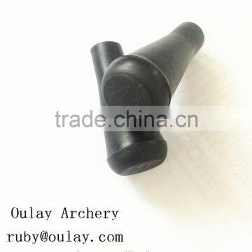 Safety Soft Rubber Blunt Broadheads 5/16" Arrow Tips Archery Practice