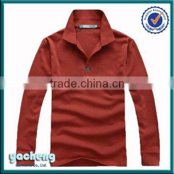 Wholesale high quality 100% cotton plain sport polo t shirt for men