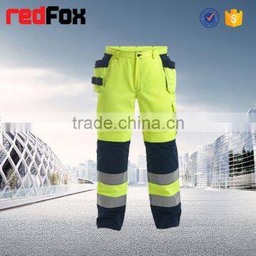 High Visibility 2-Tone Polycotton Work Trousers photo-2
