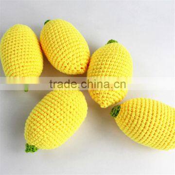 Wholesale Christmas Decorations Baby Photography Props Wool Knitting Toys Artificial Fruit Vegetable Toy photo-4