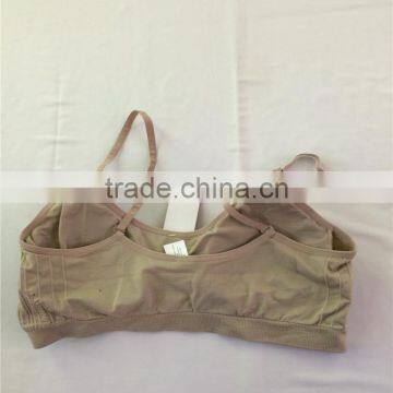 2016 New Women's Sports Bras Shapewear Seamless Yoga Exercise Walk Lady Underwire Top photo-2