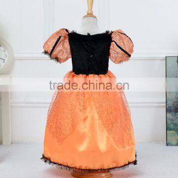 MGOO 2015 Popular Kids Halloween Costumes For Girl Pumpkin Dress For Kids Prom Party Dress TT001 photo-6