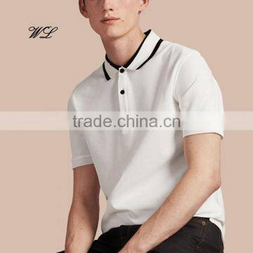 2017 Latest design polo shirt summer mens polo t-shirt custom men's clothing