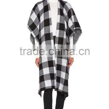 Ladies Knitted Ponchos Patterns,Lady Wool Ponchos Capes photo-2