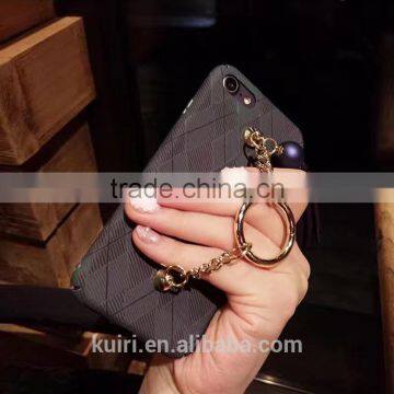 2017 New Fashion Retro Metal Ring Tassel Phone Case Pendant for Apple Iphone 7 7plus 6 6s 6plus Back Cover Case Pu-82 photo-4