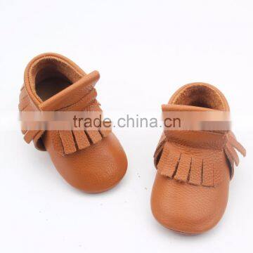 2017 Fashion Baby Moccasins Soft Leather Boots for Babies photo-3