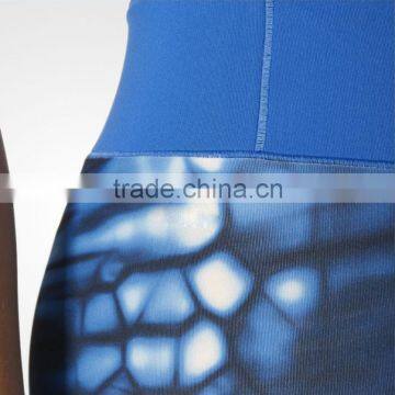 Custom Hot Sale Leggins Printed Yoga Sports Tights Womens Fitness Capris