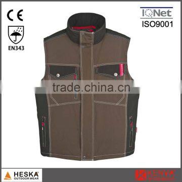 Mens Winter Padded Bodywarmer Designer Waistcoat and Safety Vest photo-2