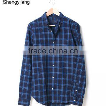 Wholesale Cheap Price High Quality Man Fashion Plaid Shirt 2016 China Manufacturers photo-4