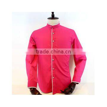 100% Cotton New Button Down Shirts ,fashion Pinstripe Long Sleeve Shirts for Men,OEM Service for Men's Shirts photo-3