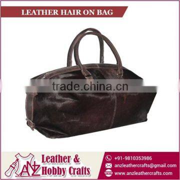 Beautiful Worldwide Selling Leather Hair On Bag in Different Colors