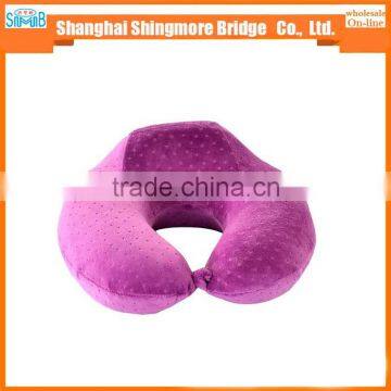 2017 alibaba china supplier cheap wholesales high standard soft travel pillow u shaped