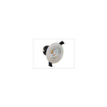 Circular 3000K / 4000K COB LED Downlight , 16W IP33 Led Down Light Fixtures