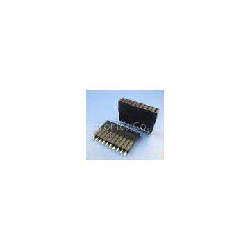 2 Row Molex Box Header Connector Female For Camrecorder , 2.54MM Pitch