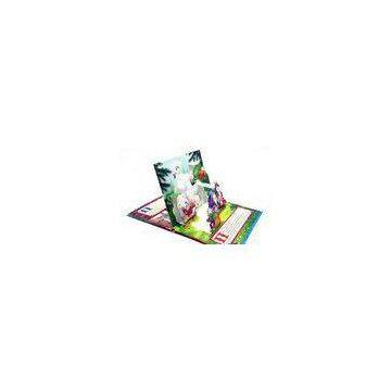 Story Educational Pop Up Book Printing , 3D Story Book Print service