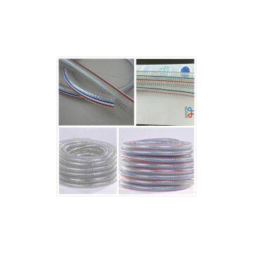 pvc spring reinforced suction hose