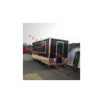 TELESCOPE bbq mobile food truck fryer fast food trailer bench fridge mobile food cart