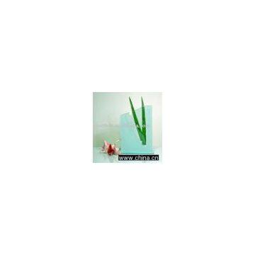Decorative glass vase (art glass vase, glassware)