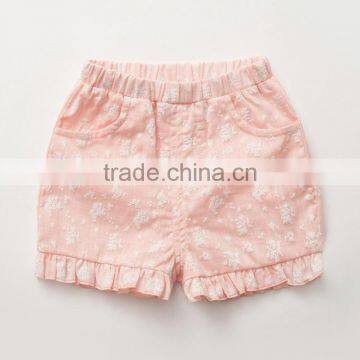 Loose Ruffle Baby Girls Summer Beach Freedom Relaxed Classic Shorts