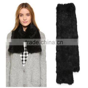 SJ612-01 Dropping Shipping Fashion Fur Accessories Women Scarf 16CM*155CM