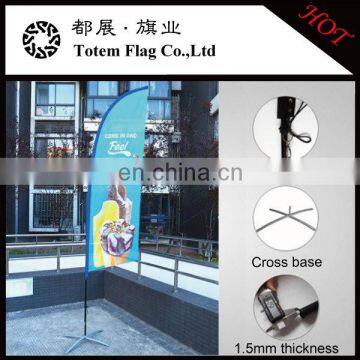 Portable Banner Flag Stand , Aluminum Banner Stand