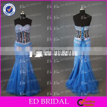 CE773 2015 Latest Design Sweetheart Backless Heavily Beaded Handmade Evening Gowns Online