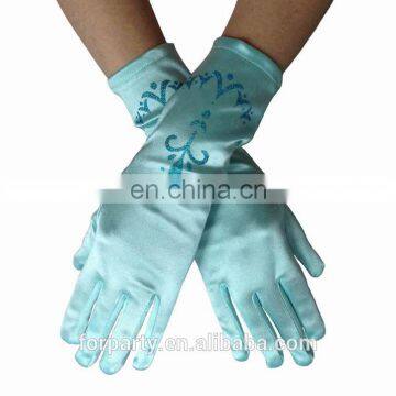 PAS-0761S Princess party gloves Elsa printing gloves